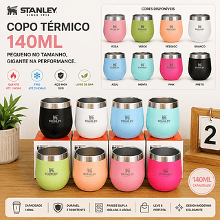 Mini copo térmico 140ml