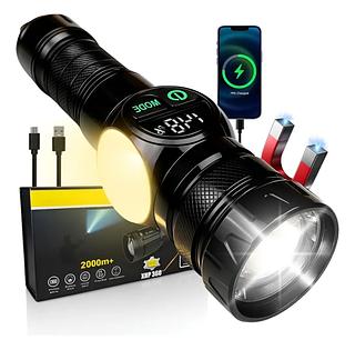 Lanterna Led Tática Recarregável Potente 3km Canhão De Luz—BMAX