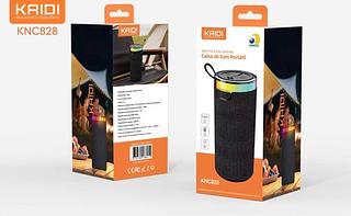 Caixinha De Som Kaidi Knc828 Bluetooth Portátil