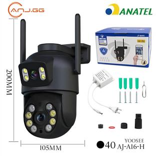 Smart Camera Wifi Jortan 2 Lentes Segurança Monitoramento Yoosse IP66 （jt-8695qjb）