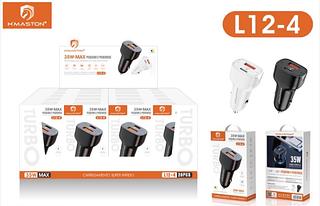 Fonte Carregador carro USB + Tipo-c 35W Hmaston
