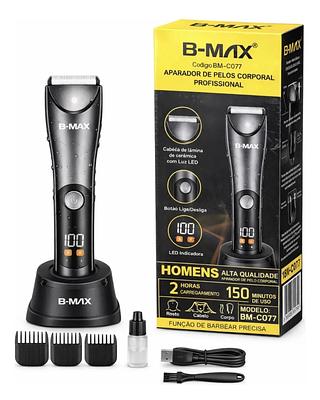 ￼À Prova D'água Axila Pêlos Do Corpo Barbeador Barbeador Elétrico Barbeador Masculino Privado Corpo Aparador De Pêlos
