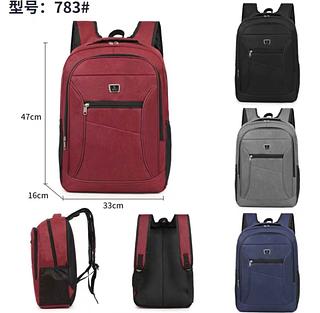 Mochila Unissex Notebook Resistente Água para Viagem ou Escola Compartimento interno acolchoado para Notebook Ming