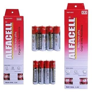 Pilha Palito Aaa 3a R03p 1,5v ALFACEL Cx 60 Un. Original 16 opiniões （nao manda correio muito pessado）