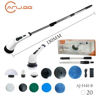 ￼Escova De Limpeza Ajustável Janela Banheiro e Cozinha Ferramenta 9em 1 Recarregável NOVEVE