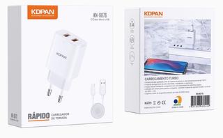Subsidiária Kaid CARREGADOR KDPAN RAPIDO 2.4A V8
