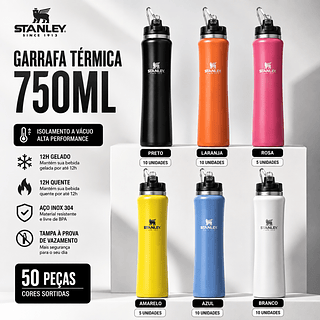 Garrafa esportiva stanley 750ml