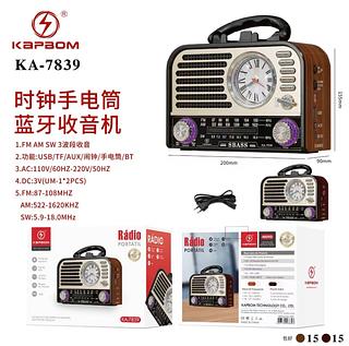 Radio Am/fm/sw Entrada Usb BLUETOOTH