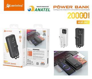 Carregamento Power Bank 20000mAh / Carregar Rapido +PD22.5W—Peining