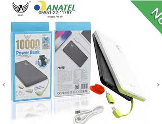 CARRECADOR PORTATIL 10000MAH com type-c