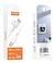 Cabo Usb Tipo - C, Branco 1 Metro 3.0a Branco