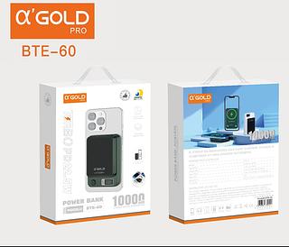 CARREGADOR BATERIA POWER BANK 10000mah INDUÇÃO UNIVERSAL 22.5W ORIGINAL—AGOLD