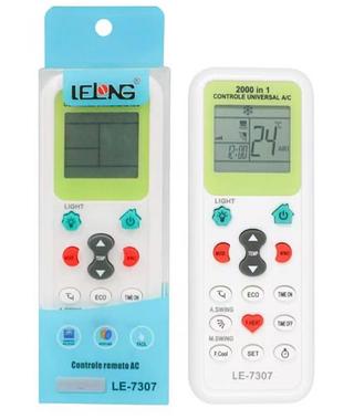 Controle Ar Condicionado Universal Diversos Modelo 2000 Em 1