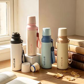 ￼Copo Térmico 750ml Inoxidável Duplo Beber, Design Elegante, Tampa, Ideal para Estudantes e Profissionais（bp-11061）