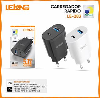 FONTE LELONG ANALEL TYPE-C E USB