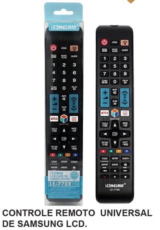 controle universao LCD/LED so SAMSUNG 7708