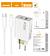CARREGADOR TUBRO POWER 45W iPhone mais type-c Lehmox A+C