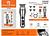 Maquina Barbeador De Cabelo Profissional Visor —HMASTON