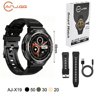 Relógio inteligente esportivo, GPS Integrado | Tela AMOLED, 3ATM | 7 dias de bateria