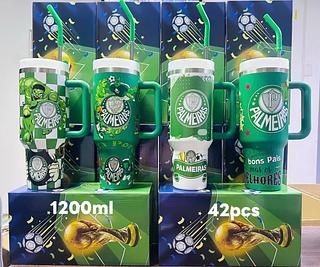 Copo Térmico 1200ml Aço Inox Presente—PALMEIRAS