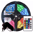 Fita Led 5m Rgb 16 Cores 5050 Pro D'agua + Fonte + Controle