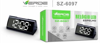 ￼Relógio De Mesa Digital Portátil Despertador Alarme -