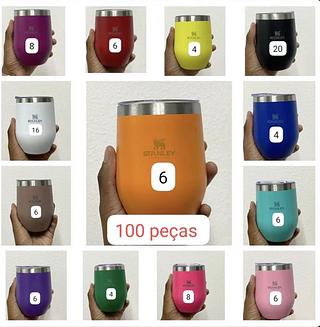 Copo térmico inox 350ml com tampa abre fecha primeira linha(caixa 100pcX12.5=1250reais）