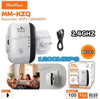 ￼Novo Repetidor Wi-Fi Wireless 300Mbps 2.4G Roteador Extensor de Sinal Wi-Fi Amplificador de Sinal Adaptador de Rede