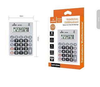 Calculadoras De Mesa Escritório Display 8 Dígitos