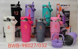 garrafa termica 600ml Com palha marca stanley（caxia50pc✖️23=1150reais）