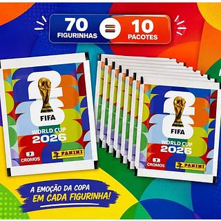 Envelope figurinha copa do mundo, 7 figurinhas. Funciona album digital QR code