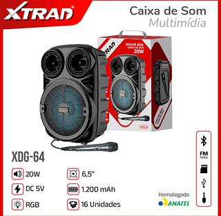 Caixa De Som Portatil Bluetooth Altomex C/microfone (am-838)