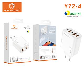 Carregador H'Maston 176W Carregamento Ultrarrápido-3USB+2PD