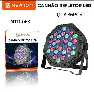 Canhão Refletor Par Led 36 Leds Rgbw Dmx Strobo Festa Balada-LK-362