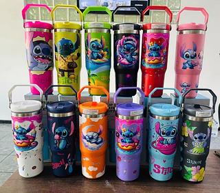 Garrafa Stitch Térmica Inox 900ML Garrafa Térmica Inoxidável com tampa