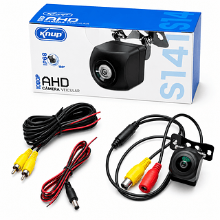 Câmera De Ré Full Hd 1080p Universal Para Veículos Ahd 150°