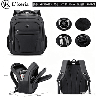Mochila Notebook Trabalho com Entrada Impermeavel Reforçada