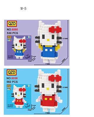 MINNIE BLOCOS DE MONTAR COM 530PECAS .BLOCOS DE CONSTRUÇÃO