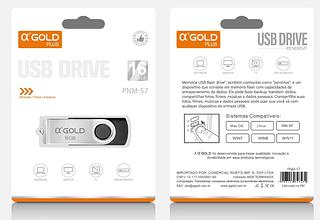 pendriv 16gb original 100% —HMASTON E AGOLD