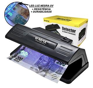Identificador Notas Falsas Cédulas Dinheiro Com Luz Negra Uv