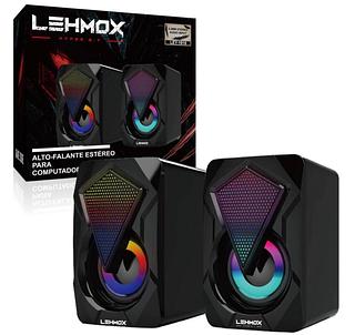 Caixa De Som Para Computador Gamer Hyper Gt Lehmox