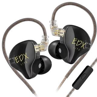 ￼Fone In-ear lançamento KZ EDX Lite Com Microfone