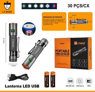 LANTERNA LED USB