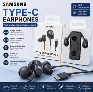 Fone De Ouvido Tipo C Com Microfone Para Samsung E Xiaomi