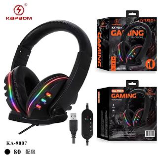 Fone De Ouvido Usb Headphone Estério Pc Notebook Led