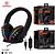 Fone De Ouvido Usb Headphone Estério Pc Notebook Led