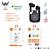 Fone de Ouvido Bluetooth TWS Estereo Sem Fio Para Smartphones（caxia100pc✖️15.5=1550reais）