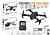 Drone E88 4k Prof câmera angular hd, wi-fi, fpv, alt hold, dobrável, rc quadrotor, helicóp,livre, brinquedos p crianças Com 2bateria