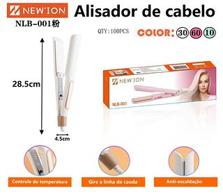 ￼Tala elétrica ampliada, alisamento de cabelo, modelador de cabelo, dupla utilização, íon negativo, placa de alisamento, 110v-220v
