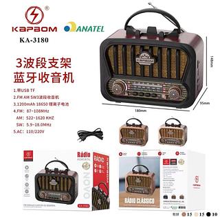 Radio Am/fm/sw Entrada Usb BLUETOOTH